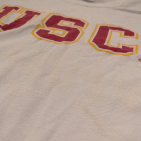 VTG Heritage USC Men's Large Shirt University Southern California Football - Picture 2 of 7